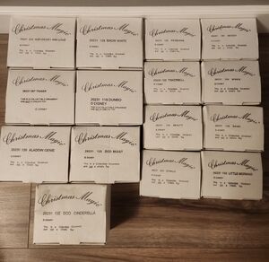 Disney Christmas Magic Character Collection Set Of 15